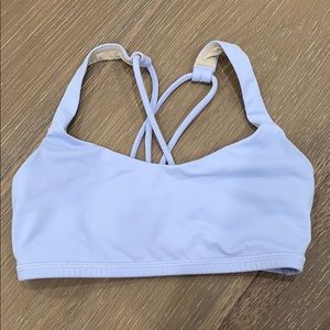 Lavendar lululemon sports bra size 2